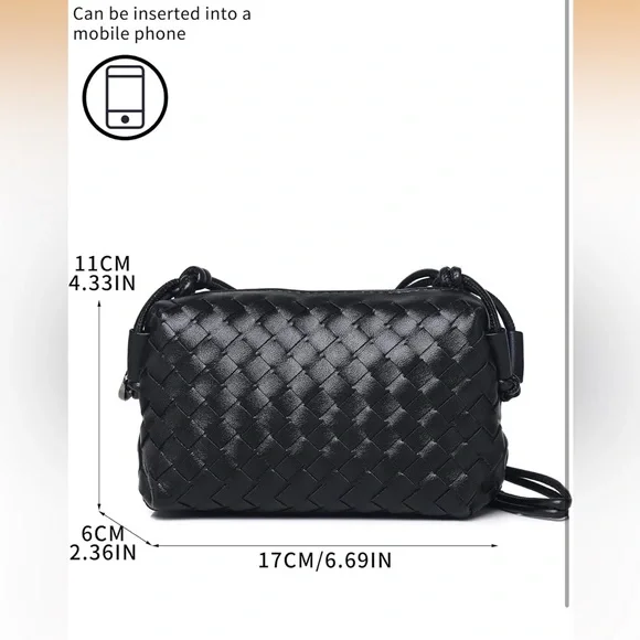 Woven Crossbody Bags For Women 035 - Picture 3 of 5